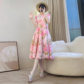 Truly Plissé Floral Summer Dress